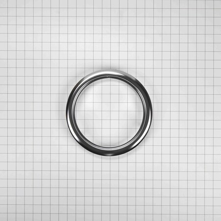 Whirlpool Whirlpool Range 8in Adaptor Ring, Chrome WPY707453
